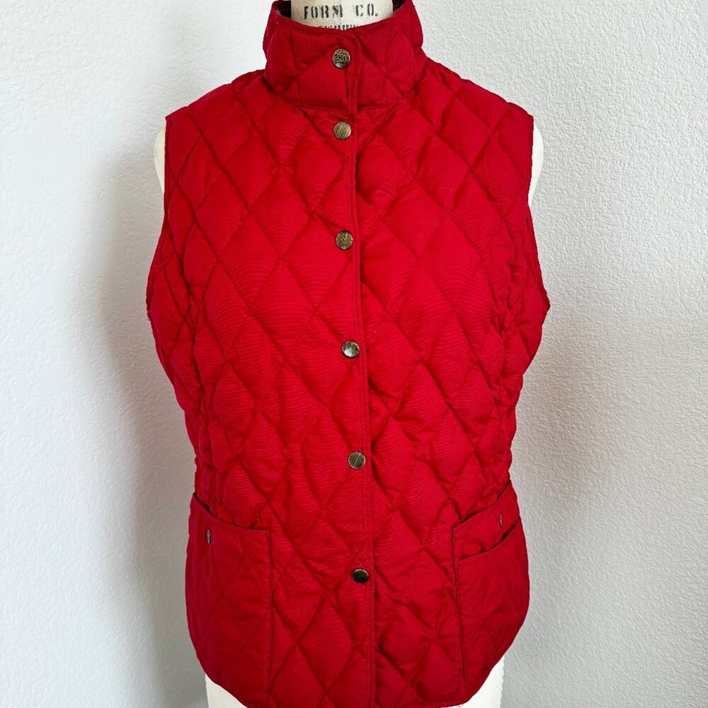Eddie Bauer | Down Filled Vest/Gillet with Quilt Stitching size L